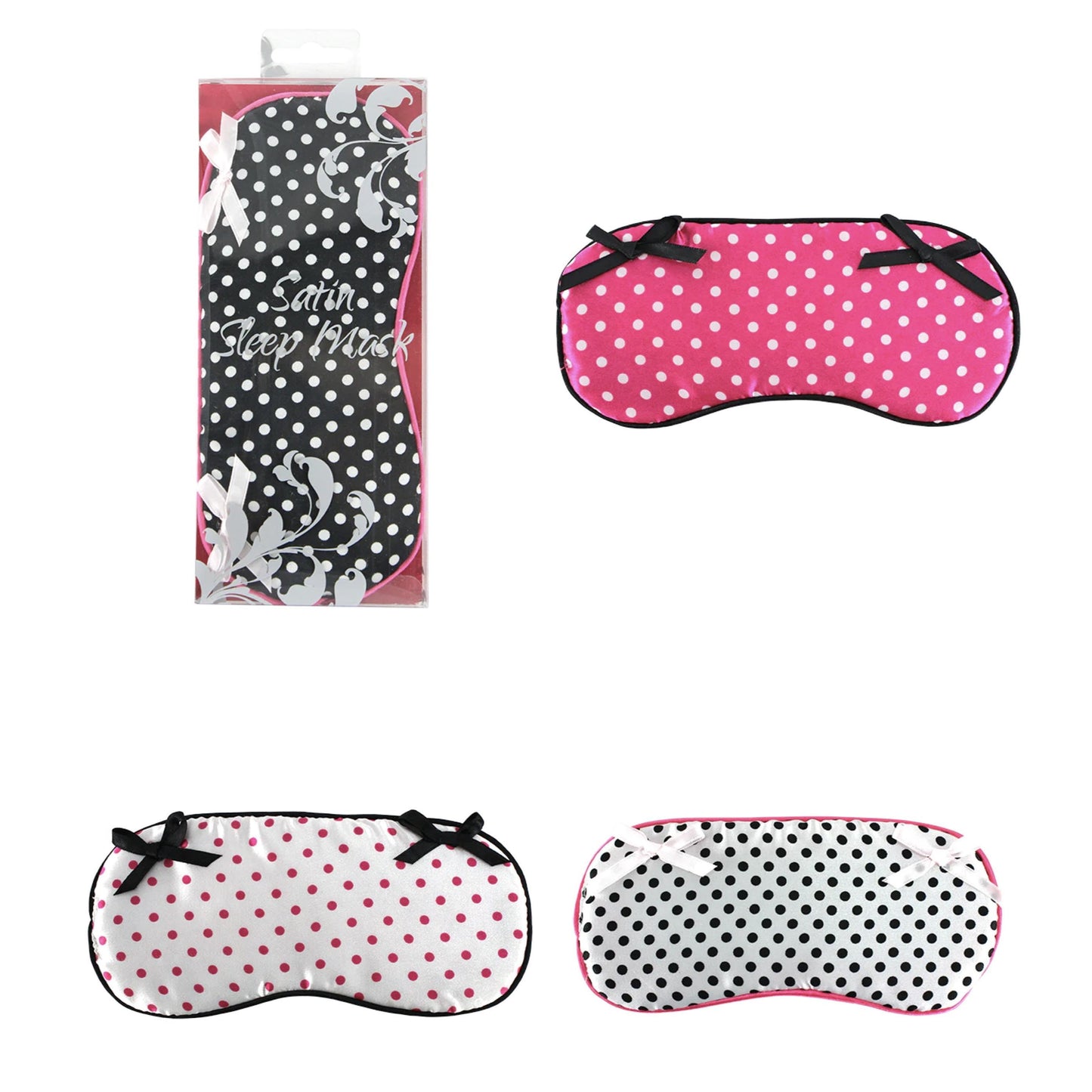SMALL POLKA DOT SLEEP MASK C/P 144