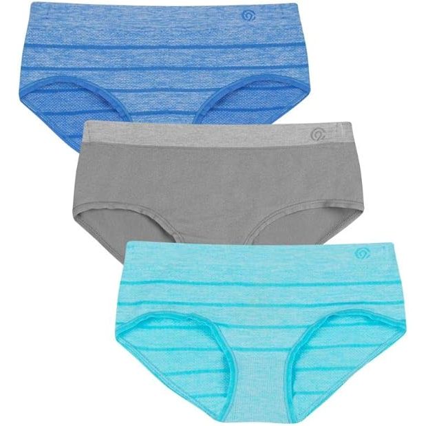 3pk LRG GIRLS ASST COLOR HIPSTER C9 CHAMPION C/P 12