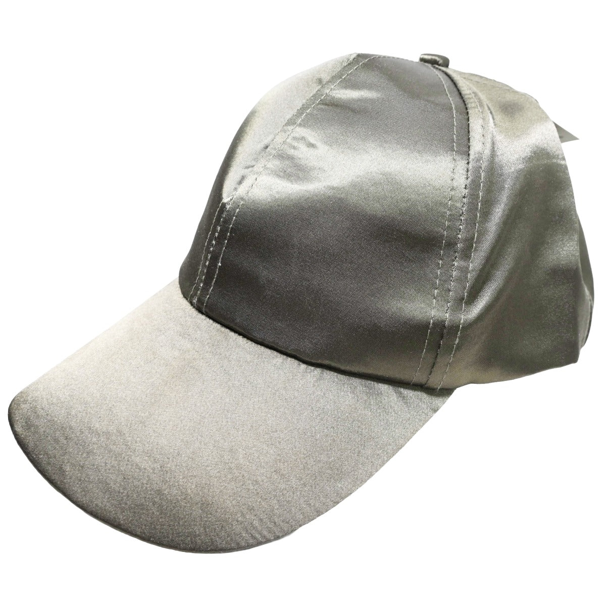 Khaki Satin Cap C/P 48 Nicole Marciano