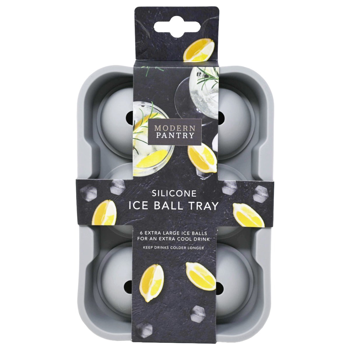 Gry 6 Ball Sil Ice Cube Tray C/P 96