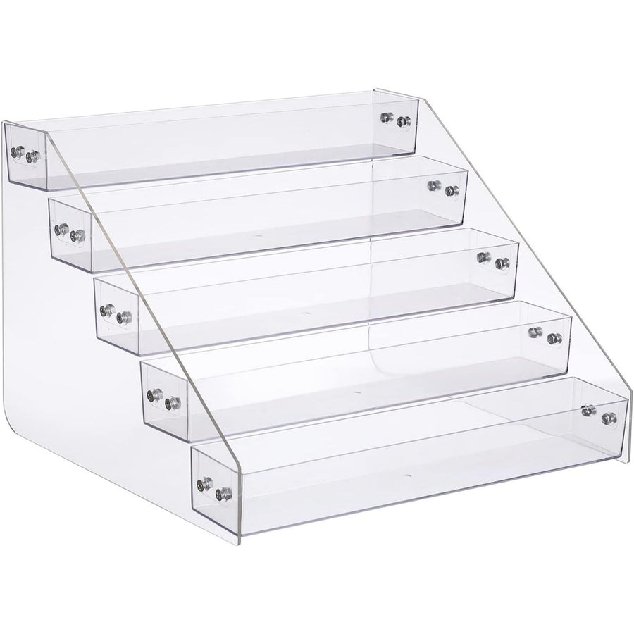 CLEAR COSMETIC STORAGE RACK C/P 20