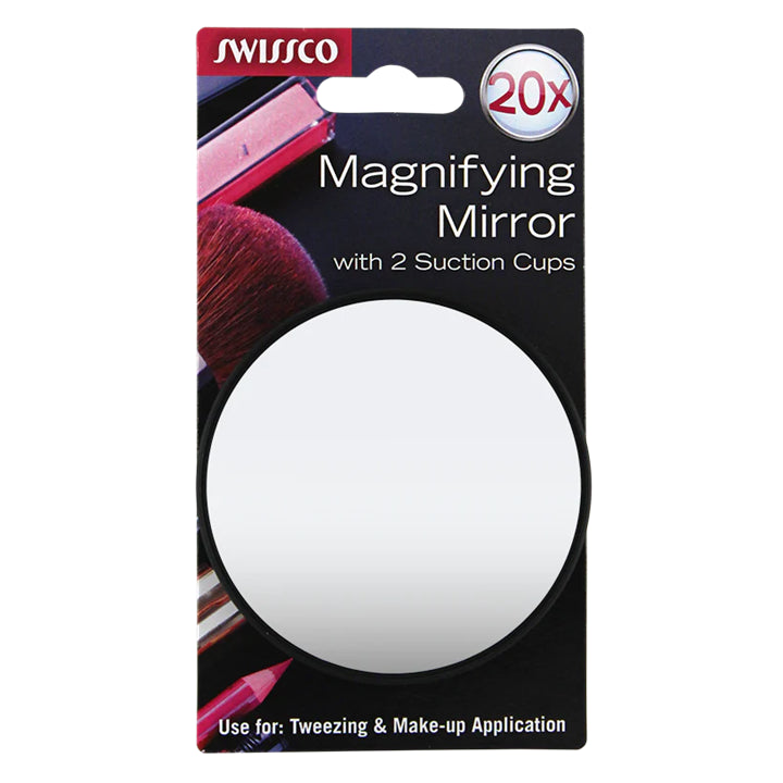 SUCTION CUP MIRROR 3½",20X C/P 36