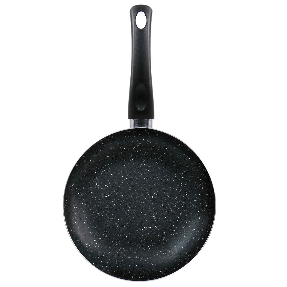 9.5" BLACK ALUMINUM OSTER LUNETA FRY PAN W/BAKELITE HANDLE (NON-STICK, 2.0mm) C/P 12