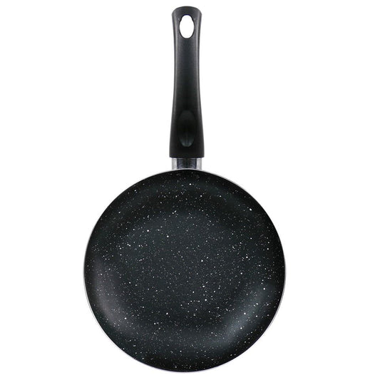 9.5" BLACK ALUMINUM OSTER LUNETA FRY PAN W/BAKELITE HANDLE (NON-STICK, 2.0mm) C/P 12
