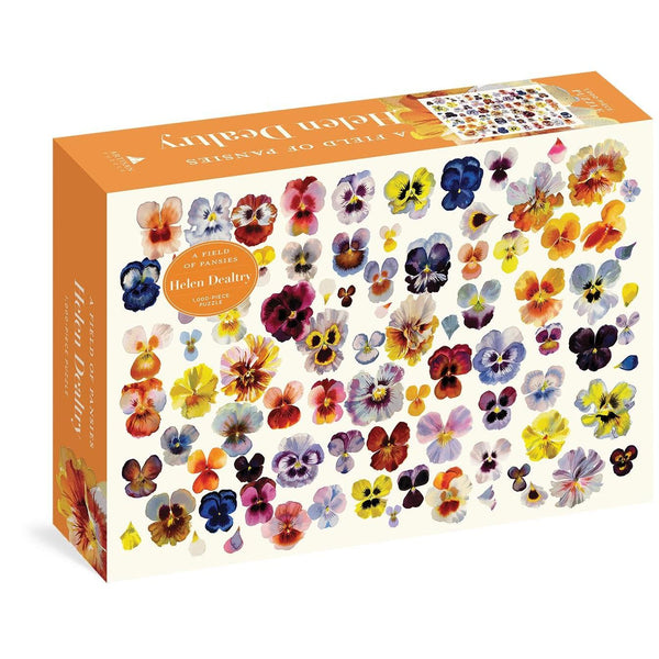 1000pc Field Of Pansies Jigsaw Puzzle C/P 12