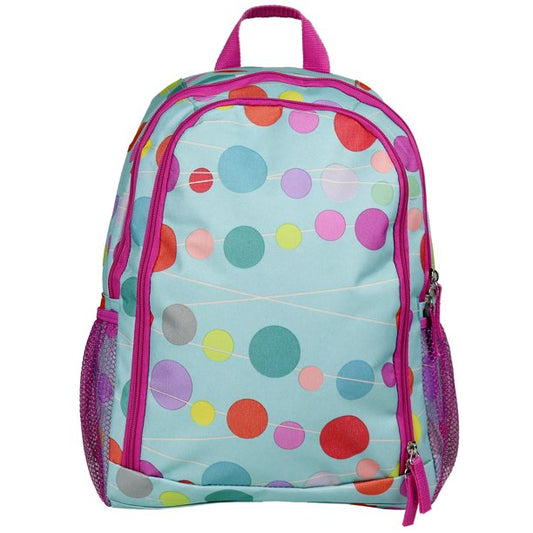 15" CONFETTI PRINT BACKPACK C/P: 3