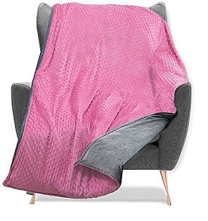 86" X 92 PINK WEIGHTED BLANKET C/P 2