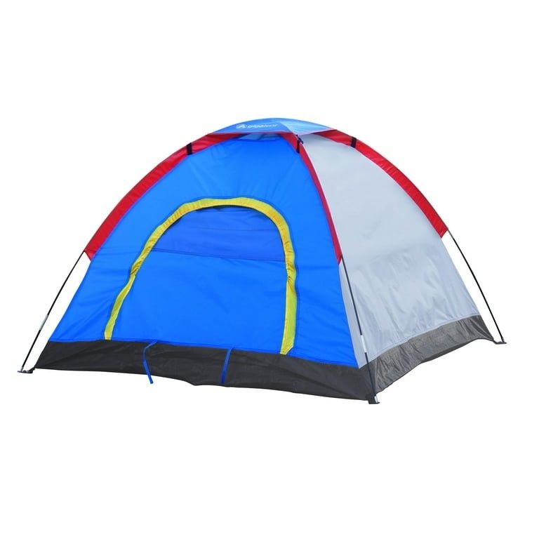 *OUTSIDE OF CA* 6' X 5' 2 Person Kids Dome Tent Indoor/Outdoor Removal Fly C/P 10