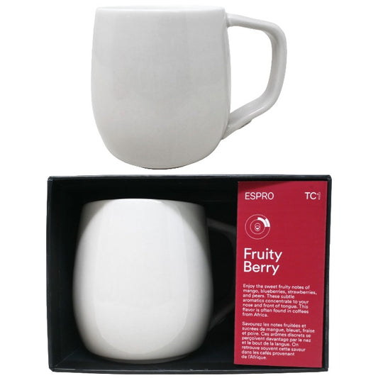 10oz Wht Gry Fr Coffee Cup C/P 24 ESPRO