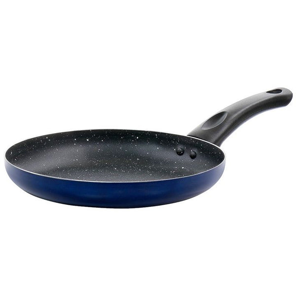 8" BLUE ALUMINUM OSTER LUNETA FRY PAN (NON-STICK, 2.0mm) C/P 12