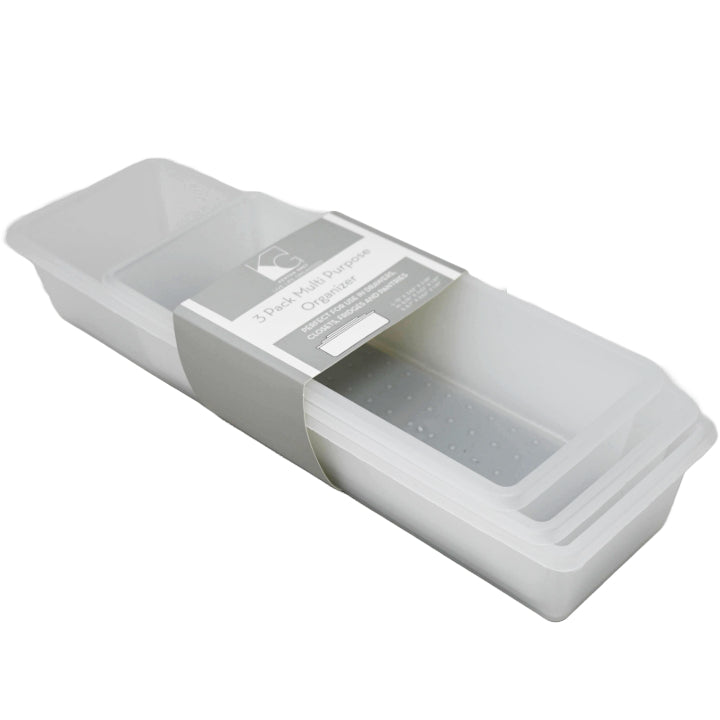 3pkDrawer Organizer with Grey TPR C/P 12