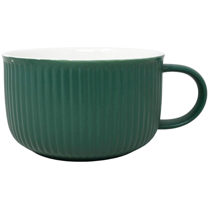 Green Stoneware Mug C/P 12