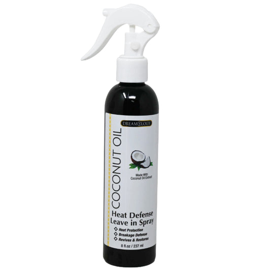 8oz Coconut Oil Spray Heat Defense Leave-in Hair C/P 12
