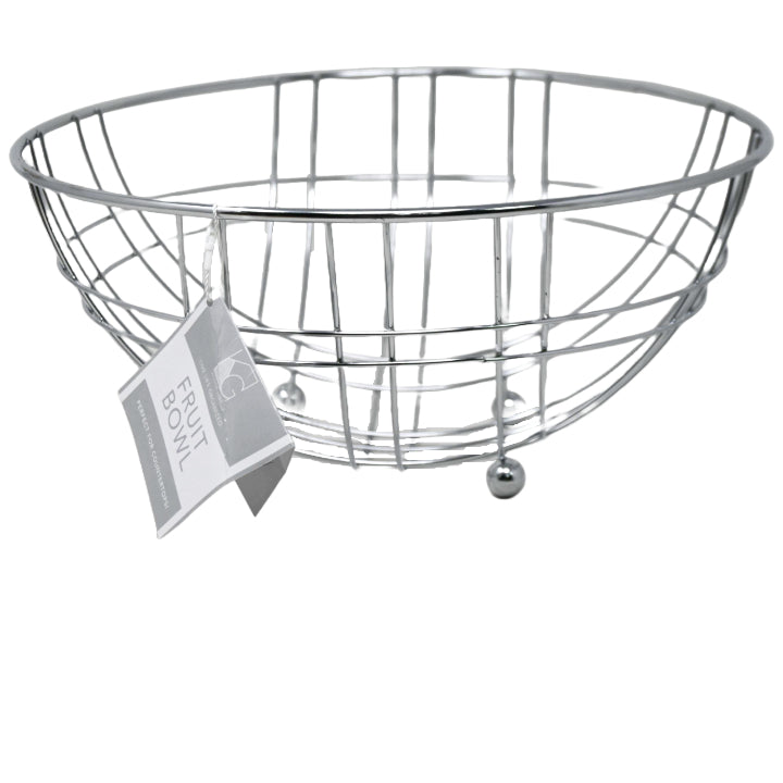 Double Wire Grid Fruit Basket C/P 24