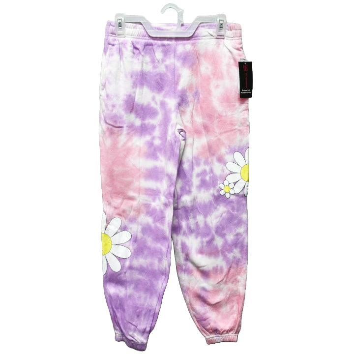 MED. PURPLE TYE DYE JUNIOR ACTIVE JOGGER PANTS C/P 24