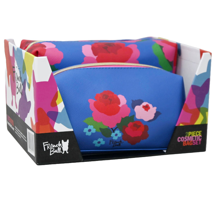 *OUTSIDE OF CA* 2pc SMALL/LRG RECT. COSMETIC BAGS C/P 20