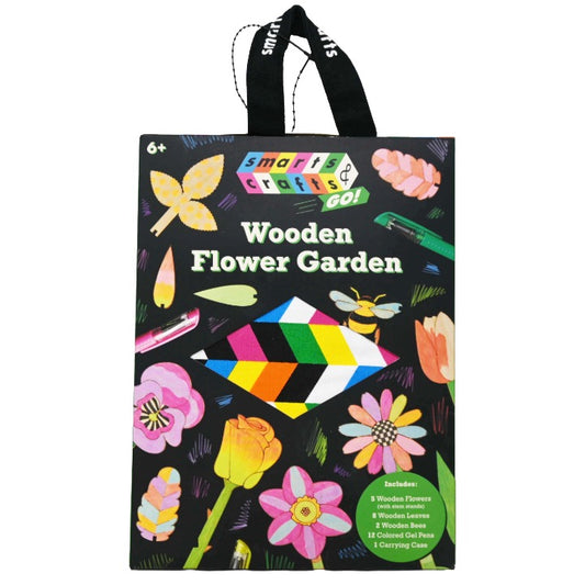 Wooden Flower Garden On The Go Set C/P 6