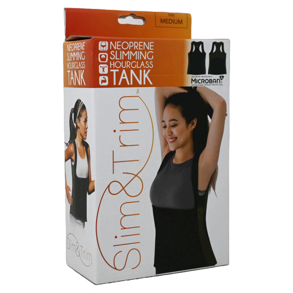 MED. BLK/OLIVE WOMEN HOURGLASS NEOPRENE TANK (BOXED) C/P 12