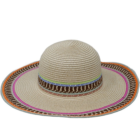 LADIES GENERIC STRAW HAT C/P 24