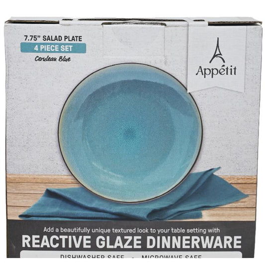 7.75" 4 PC SET SALAD BOWL C/P 4