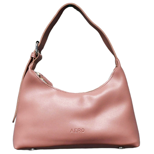 MAUVE SHORT SHOULDER BAG wELONGATED STRAP AEROPOSTALE C/P 24