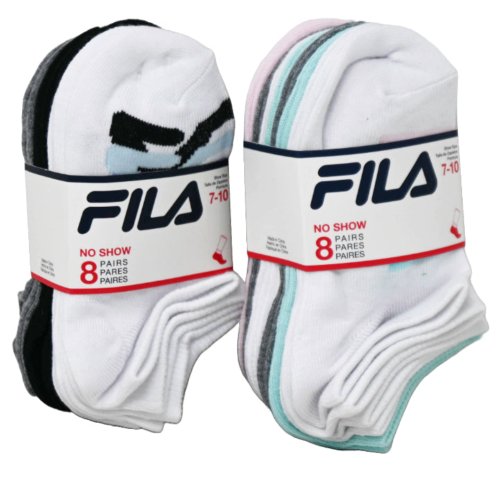 8pk GIRLS FILA ASST NS SOCKS C/P 60