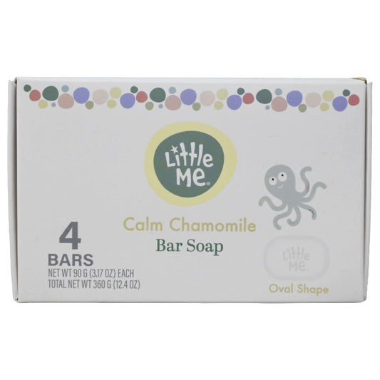 4pk Little Me Bar Soap Chamomile C/P 24