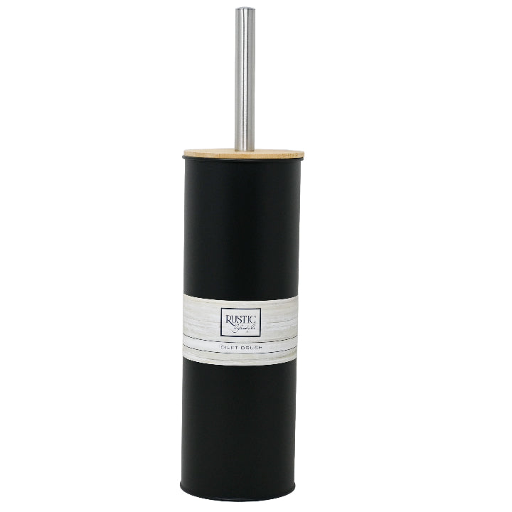 MATTE BLACK TOILET BRUSH HOLDER C/P 12