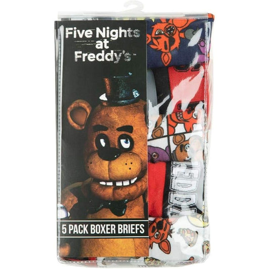 5pK FIVE NIGHTS AT FREDDYS BOYS BOXER BRIEFS C/P 12