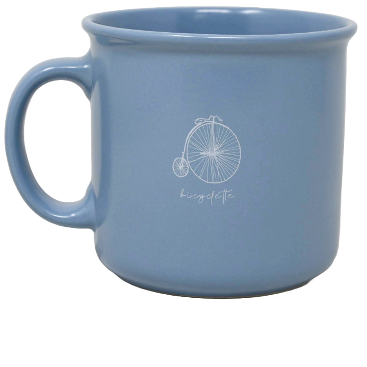 17oz Camper Mug with Bicycle Decal on Both Sides C/P 36