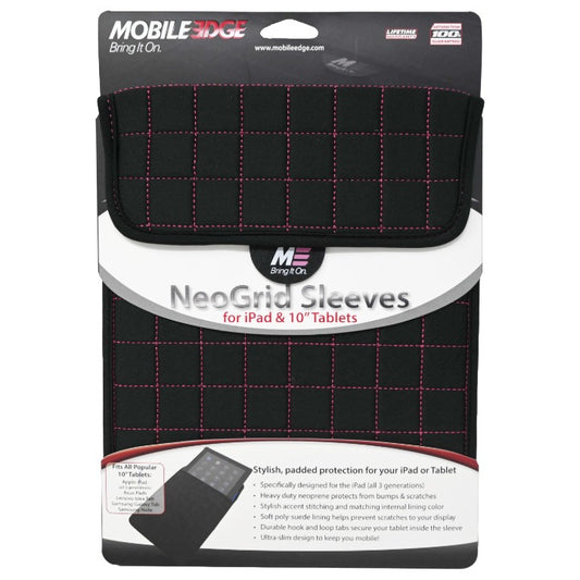 Blk Pnk 10" Sleeve C/P 40 Mobile Edge