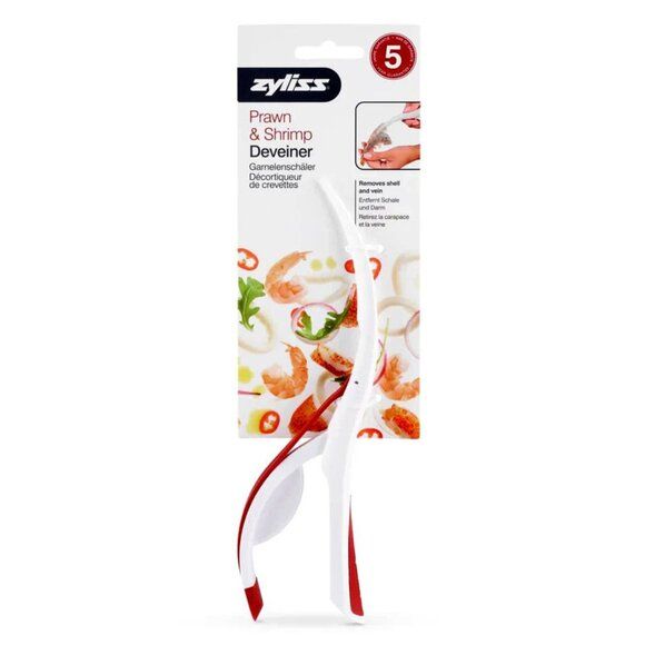 ZYLISS PRAWN & SHRIMP DEVEINER C/P 72