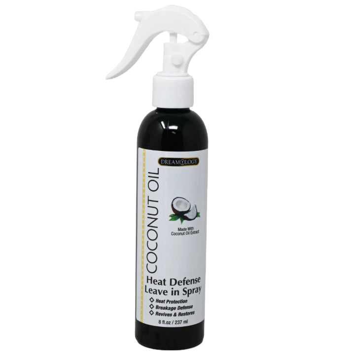 8oz Coconut Oil Spray Heat Defense Leave-in Hair C/P 12