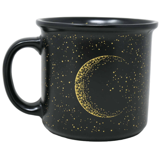 Crescent Moon/Stars Camper Mug C/P 36