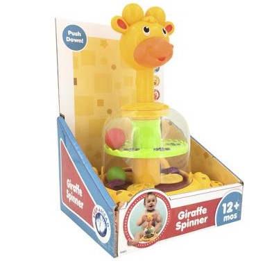 GIRAFFE SPINNER PLAYSET C/P 6