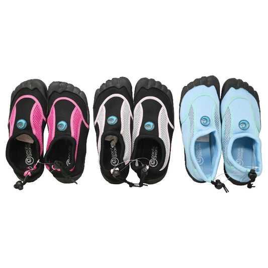 *OUTSIDE OF CA* WOMEN 5-TOE AQUA SOCK SHOES 5-ASST SIZE C/P 36