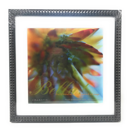 BELLA 10X10 BLACK W 8X8 MAT OPENIG C/P 3