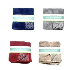8pk Microfober Scrubber Cloth, 12"x12" with Mesh Back C/P 24