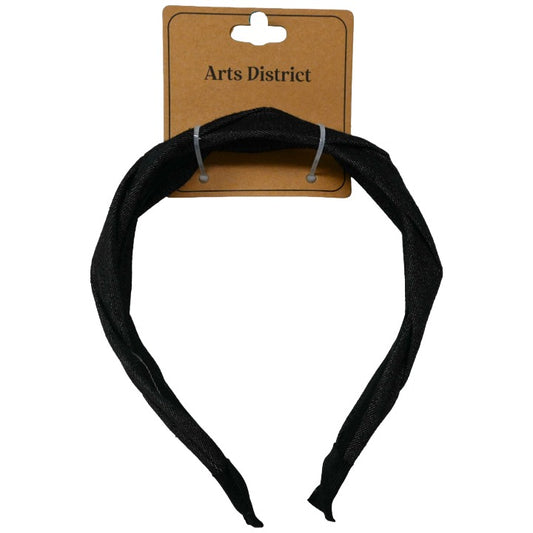 Charcoal Braided Denim Headband C/P 200