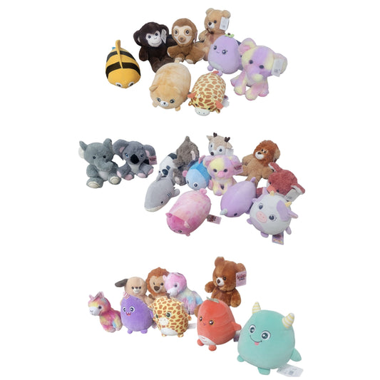 9"-12" GIANT PLUSH MIX "ASSORTED AS IS" C/P 60
