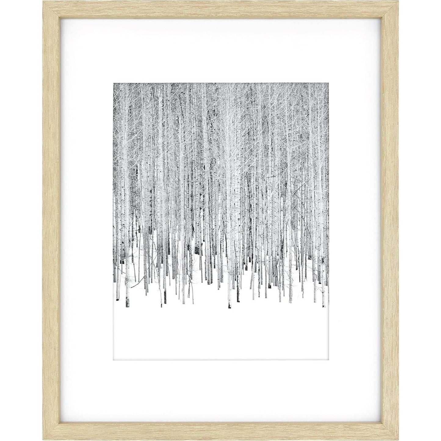 16X20" NATURAL MATTED WOOD FRAME C/P 1