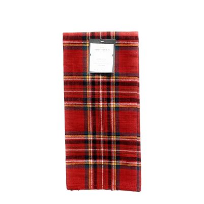 18"x28" PLAID KITCHEN TOWEL C/P 24