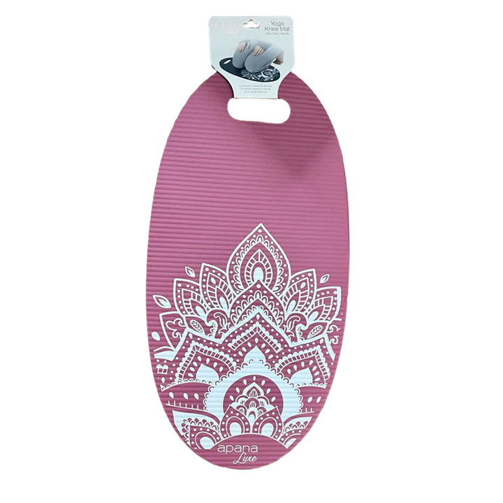 MAGENTA OVAL KNEE YOGA MAT C/P 24