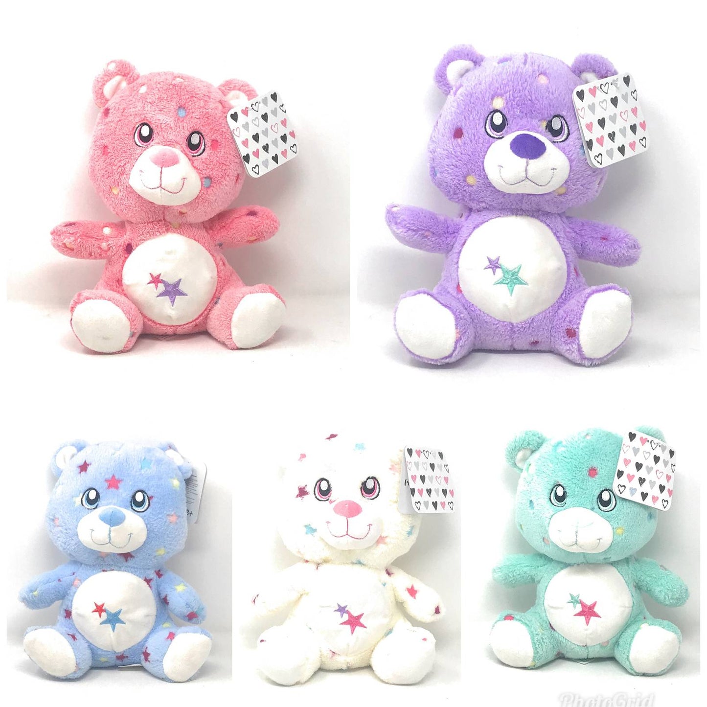 10" Spotted Bear, 5 Assorted C/P 15