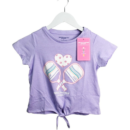 Girls 4-6X Lav PBall Tee C/P 36 SKECHERS