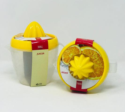 JUICER , 600ML W BOWL YELLOW PL C/P 36