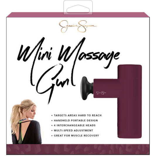 JESSICA SIMPSON MAGENTA MINI MASSAGE GUN C/P 6