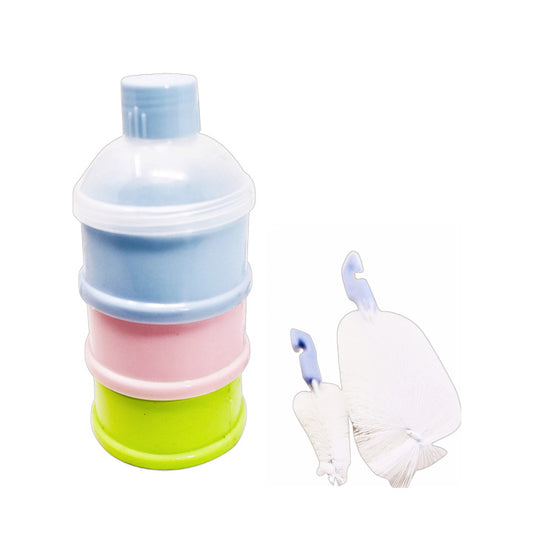 MILK POWDER HOLDER,3pc 3tier 4asst C/P 36
