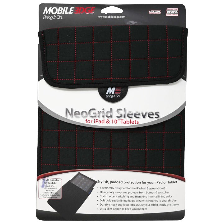 Blk Red 10" Sleeve C/P 40 Mobile Edge