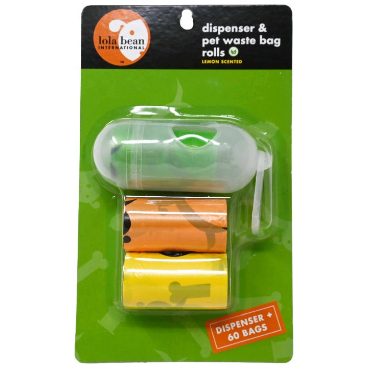 Pill Pet Bag Dispenser w/Bags C/P 96 Lola Bean International